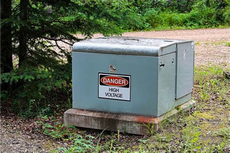 green metal box on street|big green electrical box meaning.